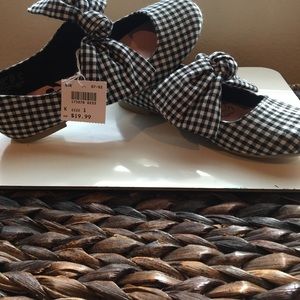 Black/White Children Shoes